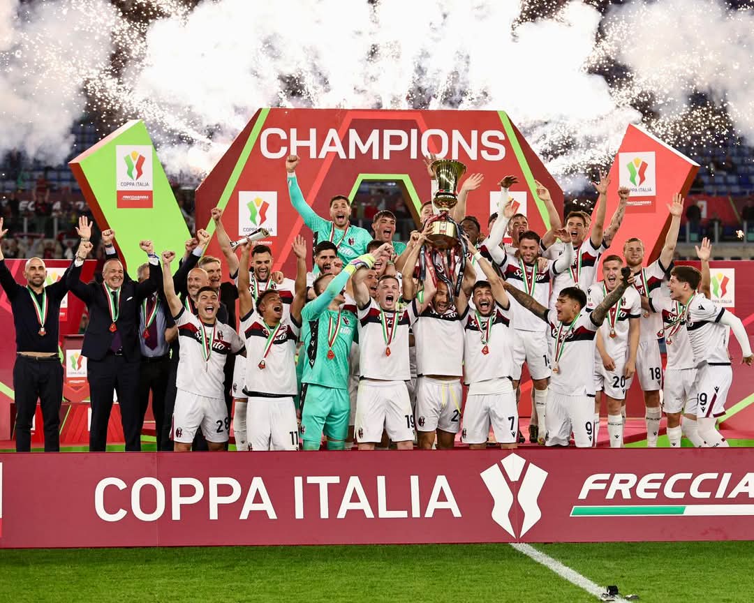 Bologna, un trionfo dopo 51 anni: la Coppa Italia torna rossoblù Bologna, un trionfo dopo 51 anni: la Coppa Italia torna rossoblù