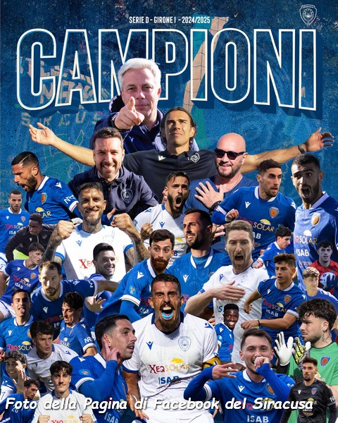 Il Siracusa torna tra i professionisti: promozione in Serie C dopo due anni di purgatorio Il Siracusa torna tra i professionisti: promozione in Serie C dopo due anni di purgatorio